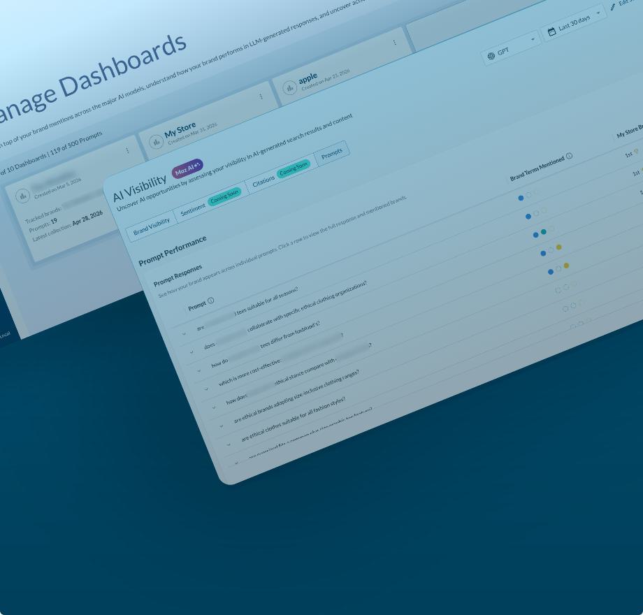 Announcing add-ons for AI Visibility: Offering flexibility for your AI research