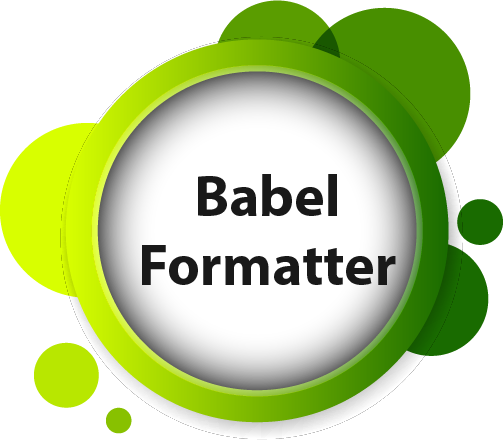 Babel Formatter