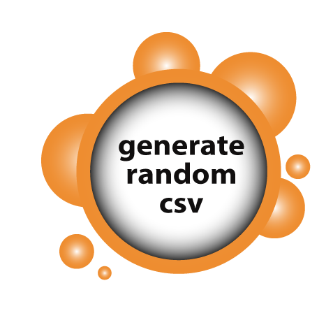 Random csv generator